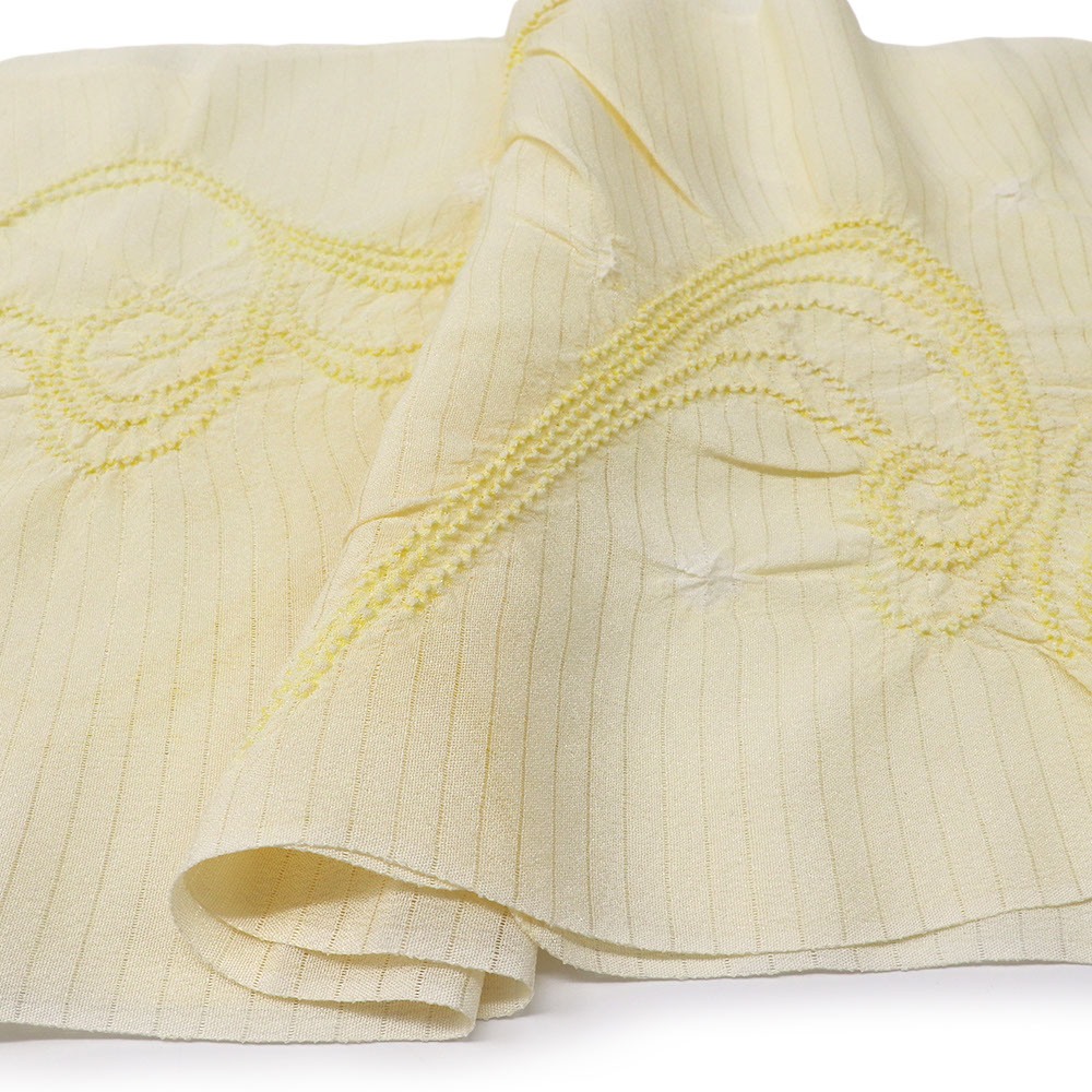 絽帯揚（渦文）【加藤萬】