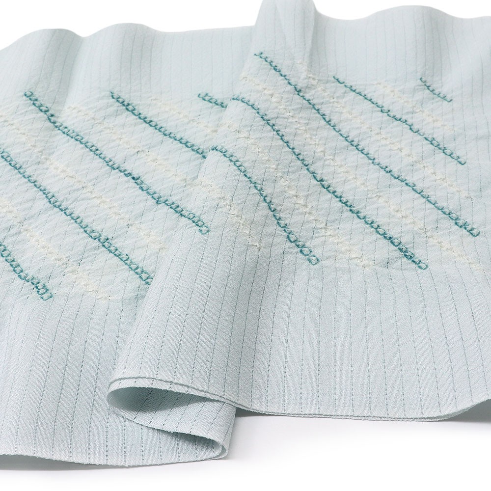 絽帯揚(斜文)【加藤萬】