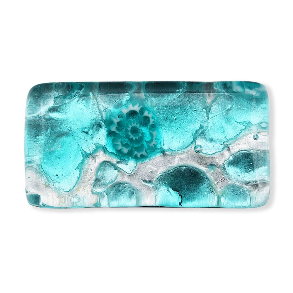 ベネチアンガラス帯留（1.5cm×3cm）