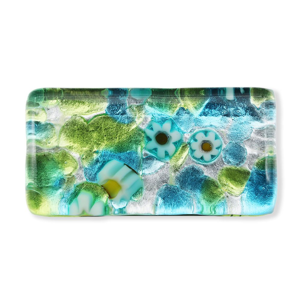 ベネチアンガラス帯留（1.5cm×3cm）