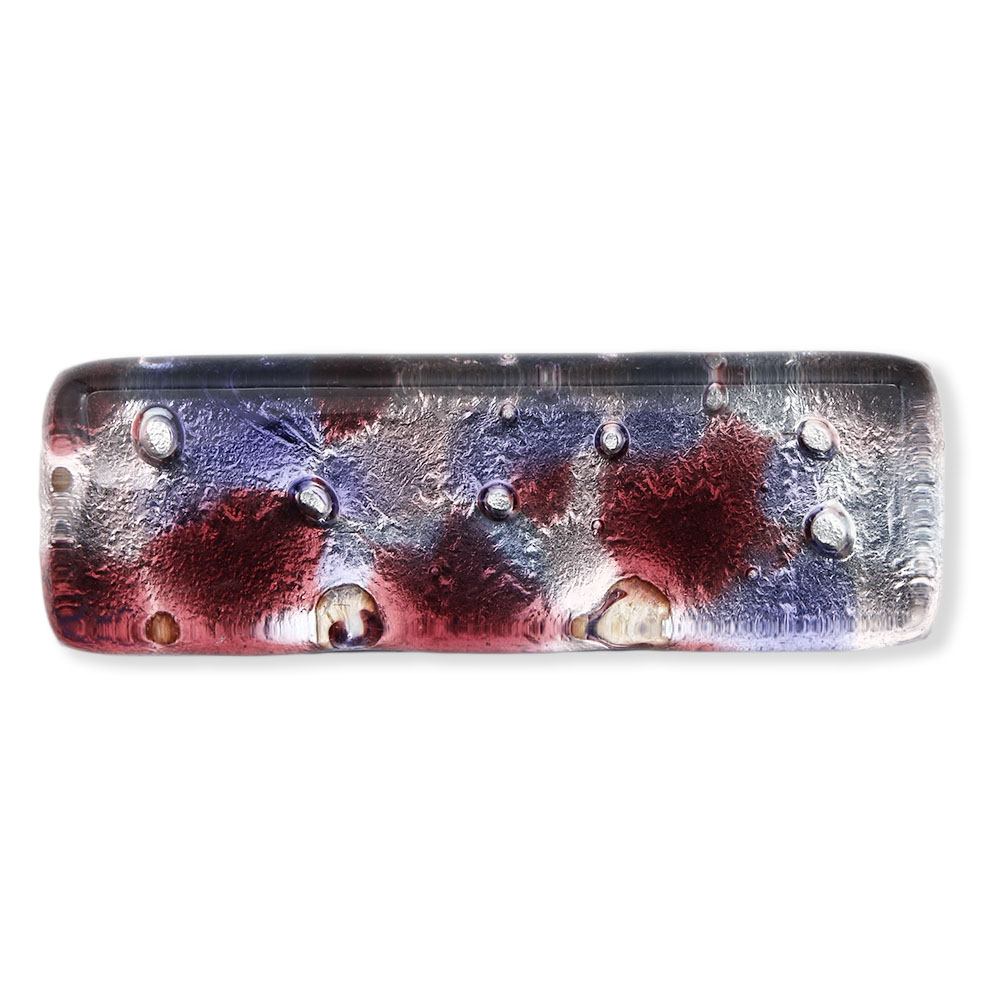 ベネチアンガラス帯留（1cm×3cm）