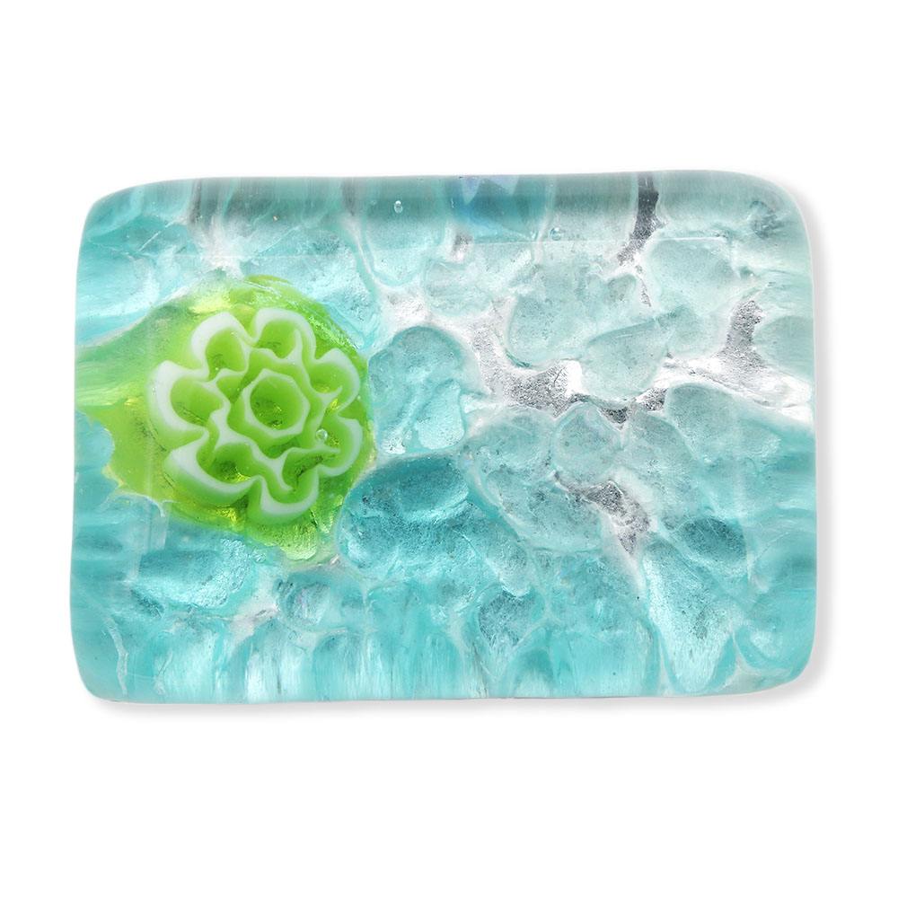 ベネチアンガラス帯留（1.5cm×2cm）