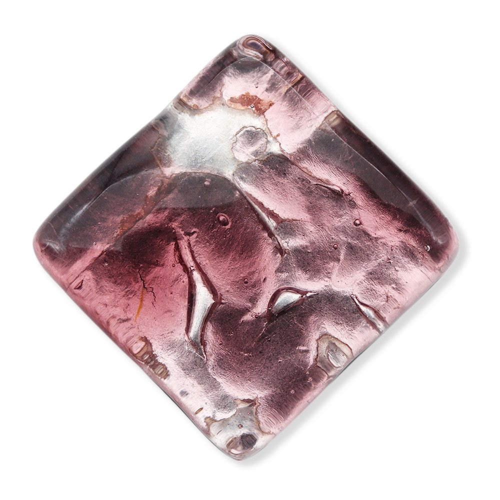 ベネチアンガラス帯留（2cm×2cm）