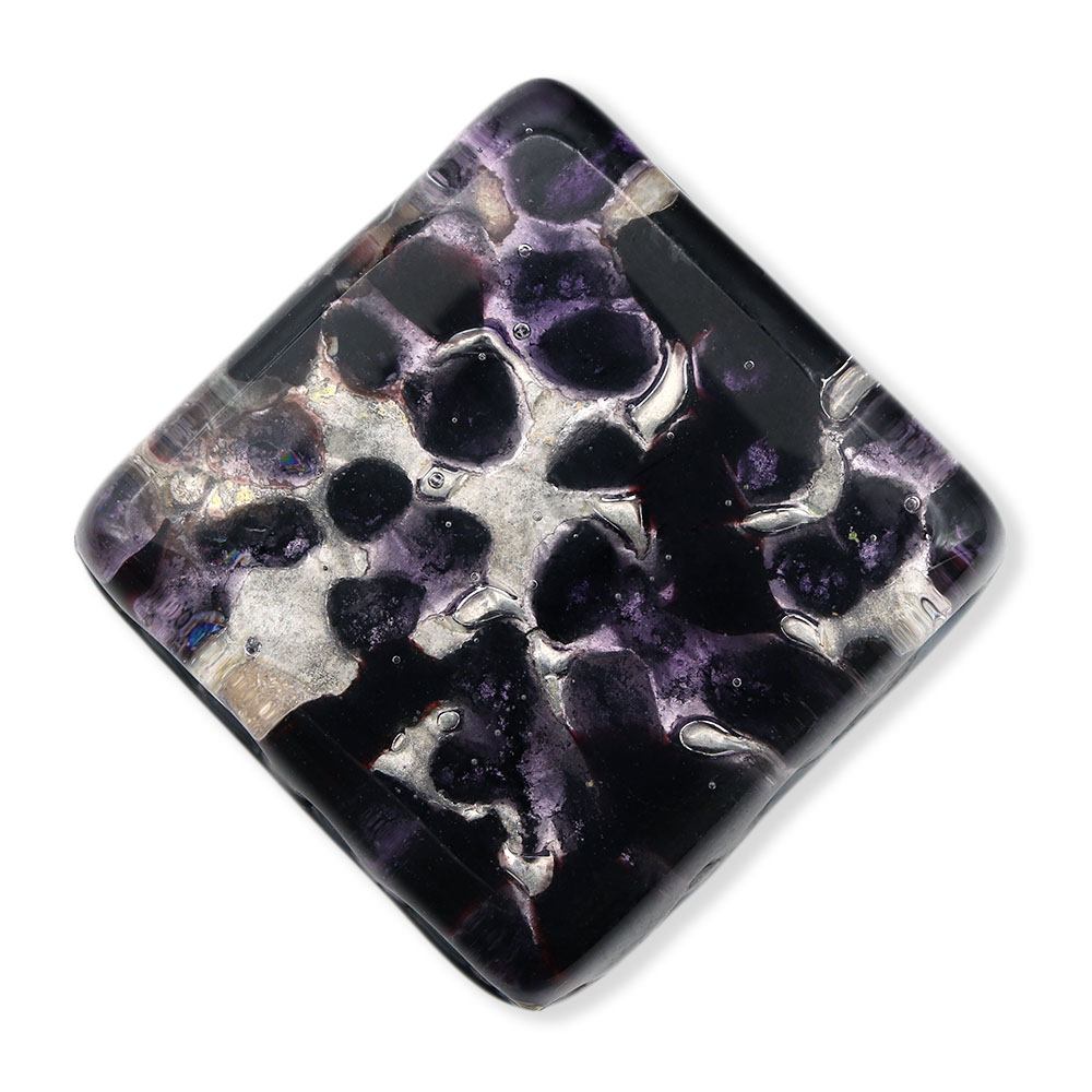 ベネチアンガラス帯留（2cm×2cm）