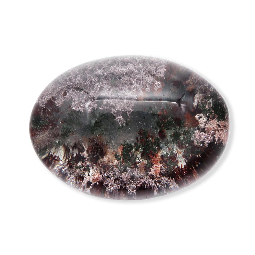 天然石帯留（ガーデンクォーツ）