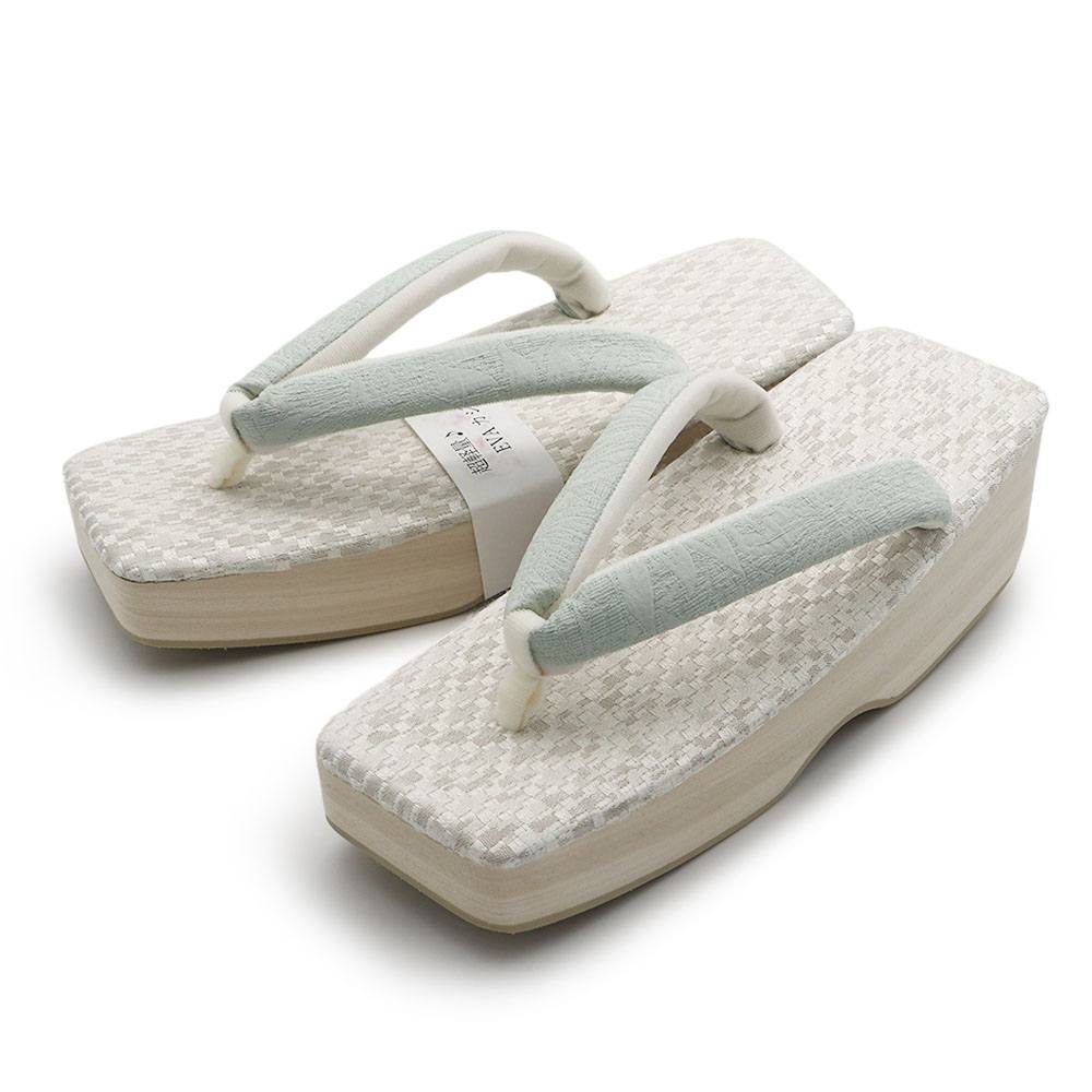 スクエア草履（洋花）【衿秀】