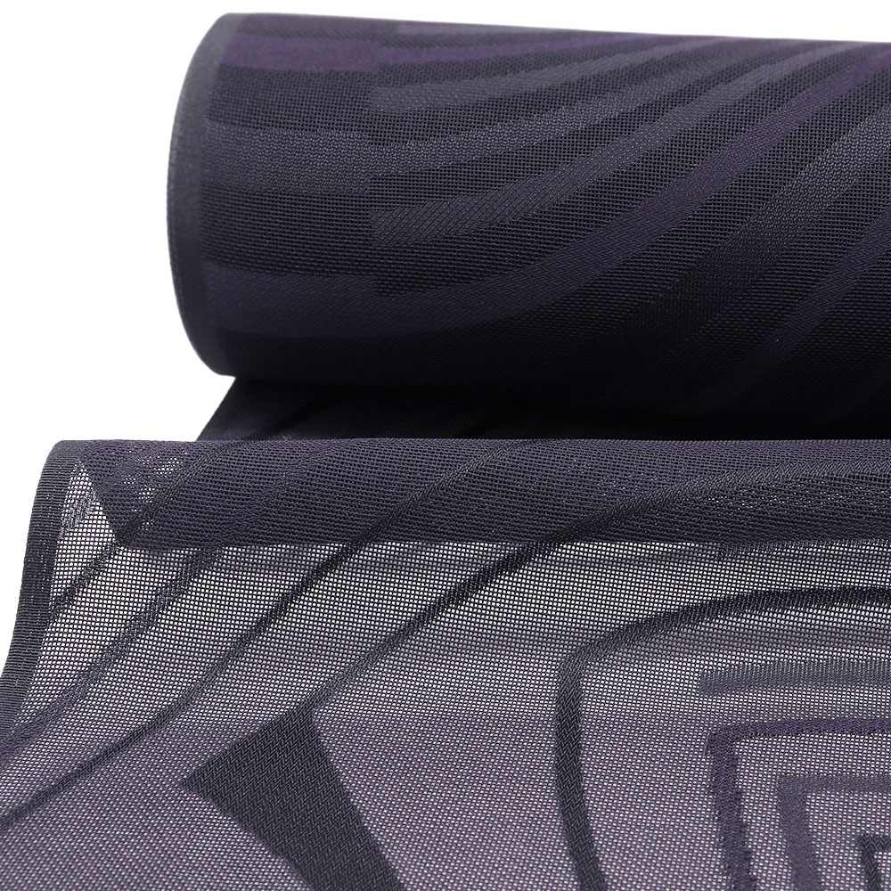 先染め紋紗(幾何)