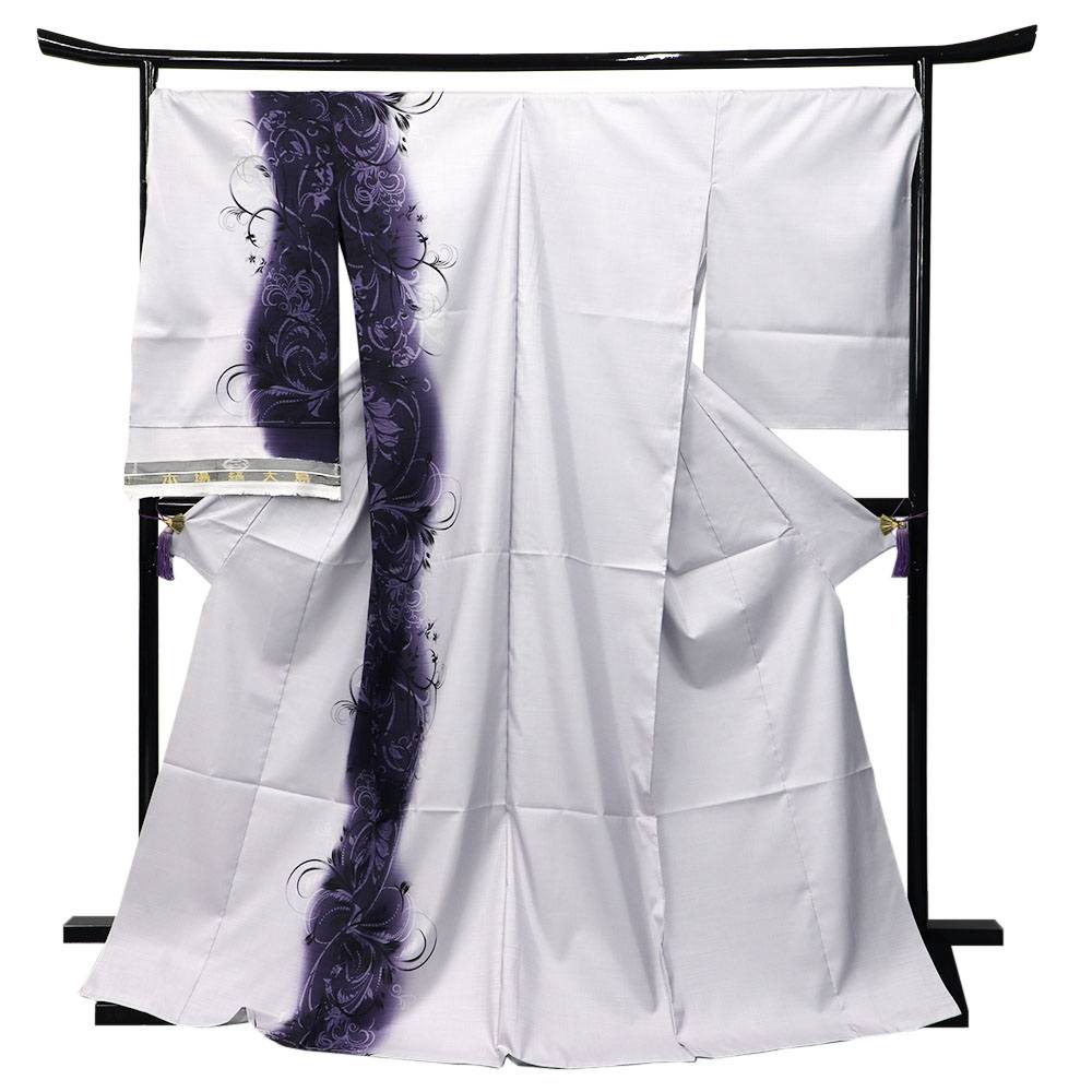 【仕立て代金込み】大島絵羽紬訪問着（唐草ぼかし）【まさき織物】