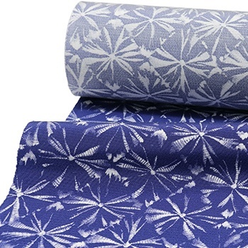 友禅小紋（傘巻き絞り風）