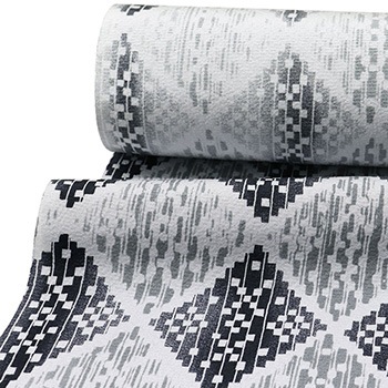 友禅小紋（市松格子）