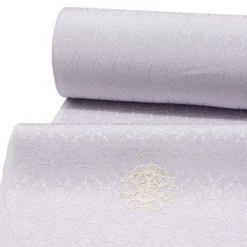 飛び柄刺繍小紋（洋花紋）