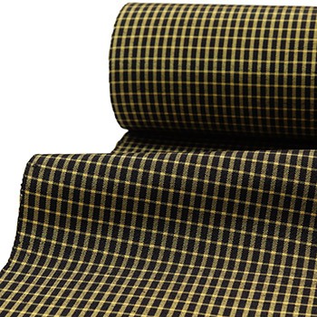 浜松紬(格子)『今昔紬』