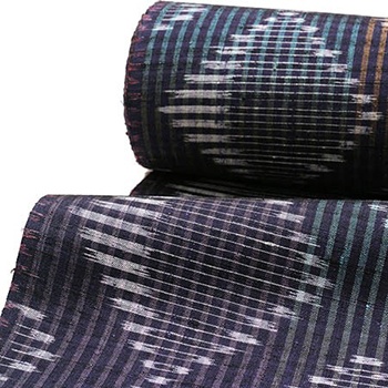 置賜紬(風紋)『北限の絣』【渡源織物】