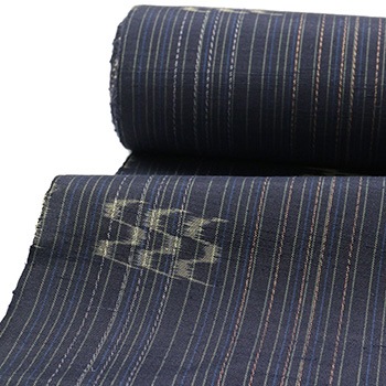 手織り本場琉球絣(絣模様/縞)【赤嶺織り工房】