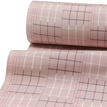 十日町絣(格子)『和み布』【蕪重織物】