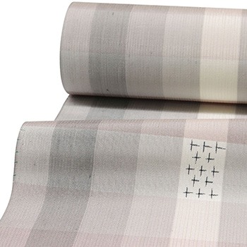 十日町絣(十字絣)『千紫万紅』【蕪重織物】