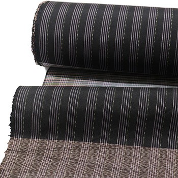 本場大島紬（緯絣） 『瑠璃織』【窪田織物】