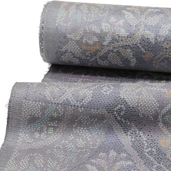 萬葉染め本場大島紬（7マルキ/彩飾紋様）【窪田織物】