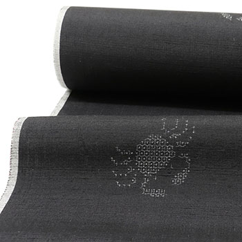 結城紬(100山亀甲/カニ)【渡邊綢糸】