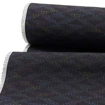 結城紬(80山亀甲/変わり鱗)【渡邊綢糸】