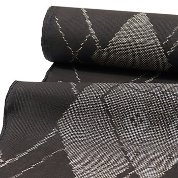 泥染め本場大島紬(菱重ね)【前田紬工芸】