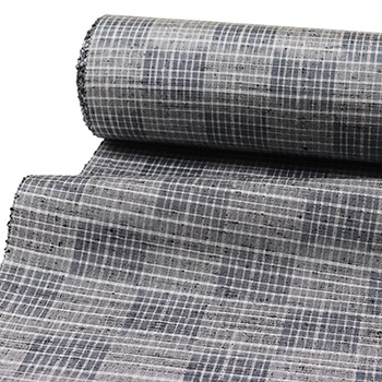 浜松紬(市松取格子)『華紅羅』