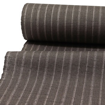 長井紬(縞)『花ゆら』【紅花の里工房】