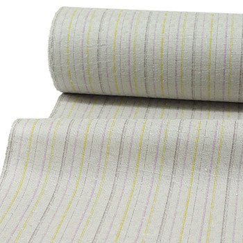 長井紬(縞)『花ゆら』【紅花の里工房】