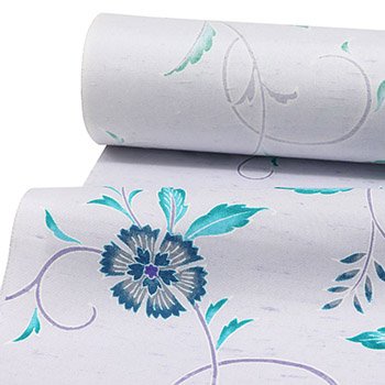 牛首紬(唐花)【白山工房】