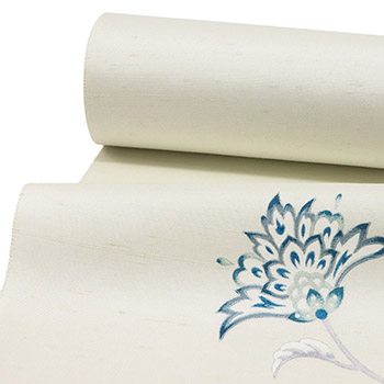 牛首紬(唐花)【白山工房】