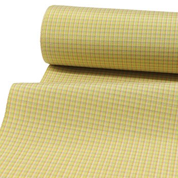 十日町紬（みじん格子）【岩田日出夫】