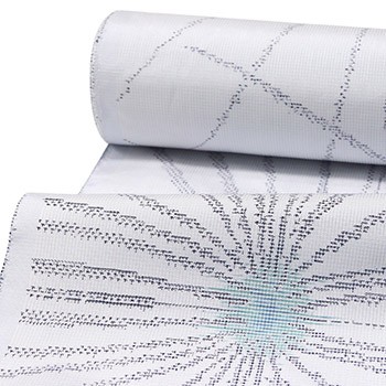 白大島紬（華線の舞）『はんなり』【窪田織物】