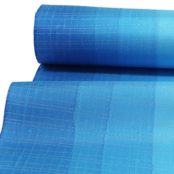 染大島紬（ダイヤモンド銀糸/縞）【まさき織物】