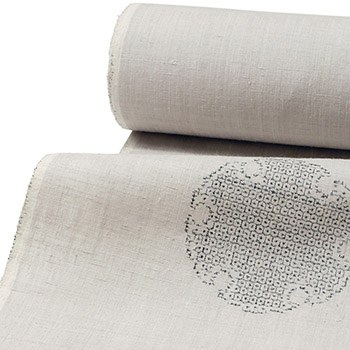 本場結城紬（100山亀甲/雪輪）