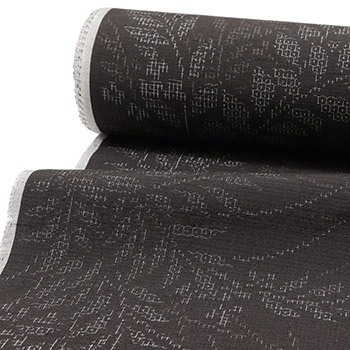 結城紬(80山亀甲/枝葉)