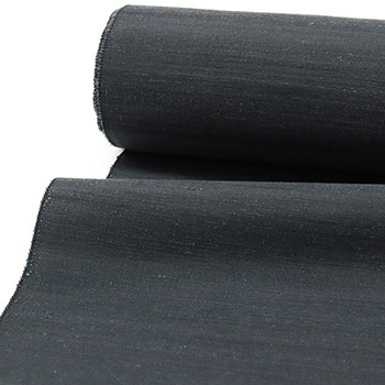 米沢手引き真綿紬（無地）『紅汐』