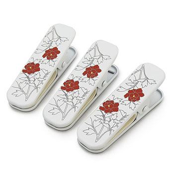 着付けクリップ（牡丹）