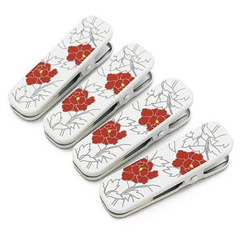 着付けクリップ（牡丹）