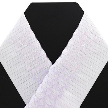 刺繍絽半衿（鱗）【いち利モールオリジナル】