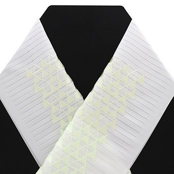 刺繍絽半衿（鱗）【いち利モールオリジナル】