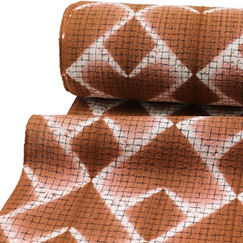 片野絞り浴衣（幾何）【藤娘きぬたや】