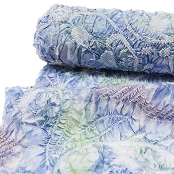 有松鳴海絞り浴衣（すずらん）