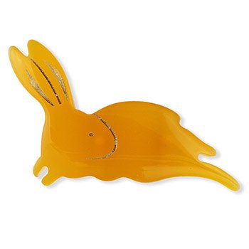 帯留（兎）『花しおり』【大原商店】