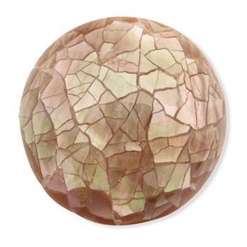 螺鈿帯留（ラウンド/大）『花しおり』【大原商店】