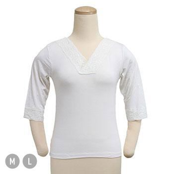 七分袖肌着『ヒート+ふぃっと』