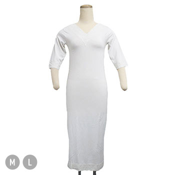 七分袖ワンピース『ヒート+ふぃっと』