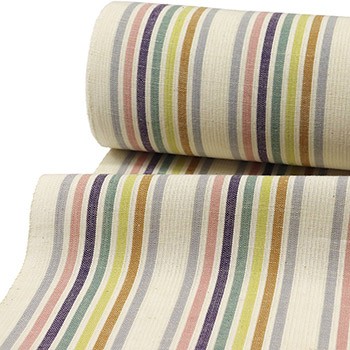 片貝木綿（変わり子持縞）【紺仁】