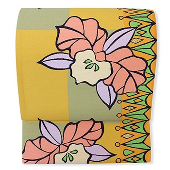 袋帯（蘭）『フォトジェニック』