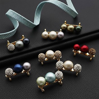 コットンパール帯留【いち利モールオリジナル】