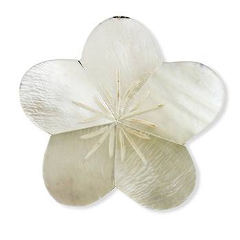 螺鈿帯留（梅）【大原商店】